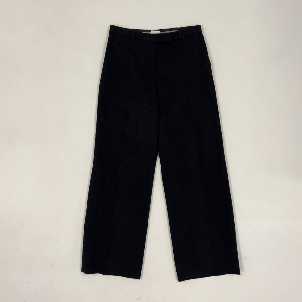 Giorgio Armani Black Tailored Dress Pants | Straight Leg | Luxury Italian Work T